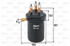 Filtr paliwa diesel przepływowy - VALEO 587531 — zdjęcie 2