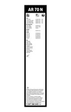 Pióro wycieraczki Aerotwin Retrofit - BOSCH 3 397 008 845