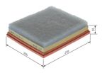 Wkład filtra powietrza, silnik - BOSCH F 026 400 511 — zdjęcie 5
