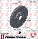 Tarcza hamulcowy lewa - ZIMMERMANN 400.5549.54 — zdjęcie 2