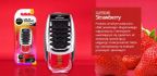 Zapach aroma car supreme strawberry PARMTMV921397