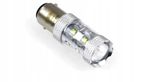 Zarowka 12v 1157 p21w/5w 10cree led 50 EPL80