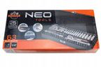 Klucze nasadowe 1/4 zestaw 63 szt - NEO TPX10-008 — zdjęcie 2