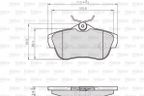 Klocki hamulcowe optipack lcv - VALEO 872578 — zdjęcie 3