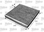 Filtr kabinowy weglowy pc protect / - VALEO 715608 — zdjęcie 2