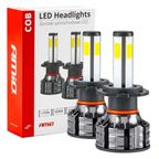 Żarówki samochodowe LED seria COB H7 6500K - AMIO AMI02844 — zdjęcie 3