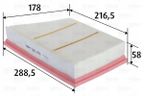 Filtr powietrza panelowy - VALEO 585451 — zdjęcie 2