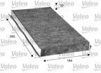 Filtr kabinowy węglowy - VALEO 715507 — zdjęcie 2