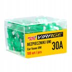 Bezpiecznik plaski uni 30a /100szt/ - VIRAGE AMT94-056