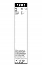 Pióro wycieraczki Aerotwin, komplet - BOSCH 3 397 007 697 — zdjęcie 5