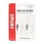 Żarówki LED STANDARD T5 W1W 1xSMD 3030 12V High Power - AMIO AMI01094 — zdjęcie 5