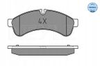 Klocki hamulcowe. iveco t. daily 06-14 - MEYLE 025 292 3122