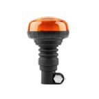 Lampa ostrzegawcza błyskowa mini kogut 18 LED flex R65 R10 12V 24V W21pl - AMIO AMI02921