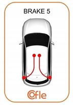 Linka h-ca pr renault clio 98- - COFLE 11.6598 — zdjęcie 2