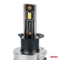 Żarówki samochodowe LED seria H-mini H3 6500K Canbus - AMIO AMI03330 — zdjęcie 2