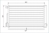 Skraplacz - VALEO 818193 — zdjęcie 2