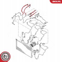 Przewód klimatyzacji - SKV ESEN 43SKV578 — zdjęcie 4
