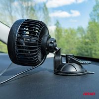 Wiatrak samochodowy wentylator z przyssawką 12V - AMIO AMI03003 — zdjęcie 3