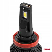 Żarówki samochodowe LED seria X3 H8 H9 H11 H16 6500K Canbus - AMIO AMI02981 — zdjęcie 2