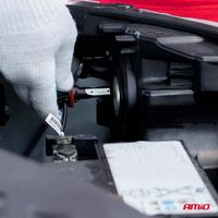 Żarówki samochodowe LED seria BF H8 H9 H11 H16 6000K Canbus - AMIO AMI02245 — zdjęcie 3