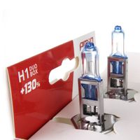 Żarówki halogenowe H1 12V 55W LumiTec LIMITED +130% DUO - AMIO AMI01404 — zdjęcie 4