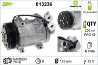 Sprężarka klimatyzacji - VALEO 813236 — zdjęcie 2