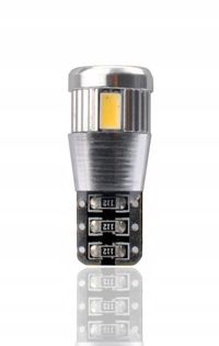 Zarowka led 12v w5w 2w biala 6xsmd5730 - M-TECH MTELB338W