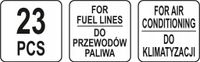 Zestaw do Rozłączania Przewodów 23 szt. - YATO YATYT-06301 — zdjęcie 5