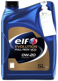 Oleje i smary - ELF EVO FULLTECH VCX 0W20 5L
