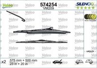 Piora wycier 575+500 szkielet vm209 perf - VALEO 574254