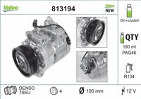 Sprężarka klimatyzacji - VALEO 813194 — zdjęcie 2