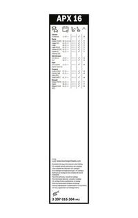 Pióro wycieraczki Aerotwin - BOSCH 3 397 016 304