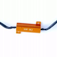 Rezystor 1pc w21/5w 6ohm 50w can cheatbo EPRES27 — zdjęcie 3
