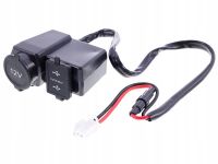 Ladowarka motocyklowa 2x usb 4.2a - CARMOTION CRM63209