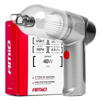 Odkurzacz samochodowy bezprzewodowy 40w - AMIO AMI03692