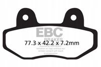 Klocki hamulcowe. moto. - EBC Brakes FA622R