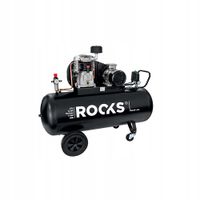 Kompresor tłokowy 270 l - 5,5 km - 640 l/min - 11 bar … - Rooks AP300/5,5CT