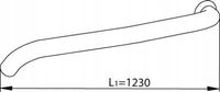 Rura wydechowa - DINEX DIN82602