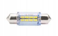 Zarowka led 12v c5w 1w 36mm 8xsmd3014 - M-TECH MTELB085W