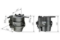 Filtr przewodu paliwowego - BOSCH 0 450 906 460 — zdjęcie 4