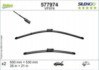 Piora wycier 650+530 plaskie vf974 flatb - VALEO 577974 — zdjęcie 2