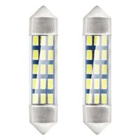 Żarówki LED STANDARD 3014 15SMD Festoon C5W C10W C3W 39mm White 12V - AMIO AMI01091