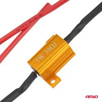 Rezystor CANBUS opornik do żarówek LED 39ohm 5W - AMIO AMI04090 — zdjęcie 3