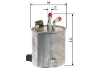 Filtr przewodu paliwowego - BOSCH F 026 402 849 — zdjęcie 5
