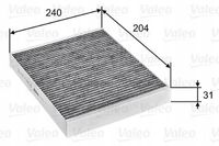 Filtr kabinowy weglowy pc protect / - VALEO 715752 — zdjęcie 2