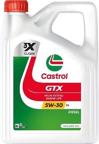 Oleje i smary - CASTROL GTX 5W30 C4 4L — zdjęcie 2