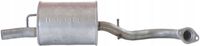 Tłumik układu wydechowego tył - BOSAL BOS228-001