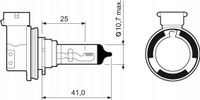 Zarowka h11 life - VALEO 032525