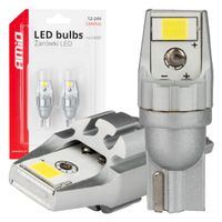 Żarówki LED CANBUS T15 W16W 2SMD 3570 White 12V 24V - AMIO AMI04257
