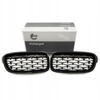 Grill bmw diament, czarny połysk, bmw 3 f30 - SKV 66SKV128